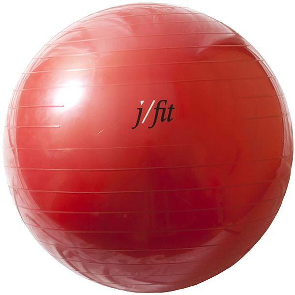 JFIT Anti-Burst Gym Ball, 45cm, Ruby Red