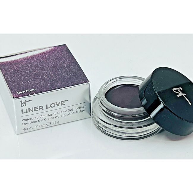 IT Liner Love Waterproof(Rich plum) Anti-Aging Creme Gel Eyeliner - 0.12oz (NIB)