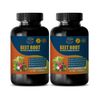 energy boost men - BEETROOT - vitamin c immune support 2 BOTTLE