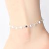 925 Silver Women's Chain Link Adjustable Anklet Ankle Bracelet w GiftPkg D705