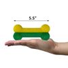 PetBox Dog Bone Chew Toy, Soft TPR Rubber - Small 5.5" Size
