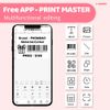 Phomemo M110 Label Maker Portable Bluetooth Thermal Sticker Label Maker Printer