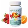 Berry Red Orange Vitamin Gummies for Kids Nutritional Support 60 Count