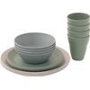 Outwell Tulip 4 Person Dinner Set ONE SIZE ASSORTED