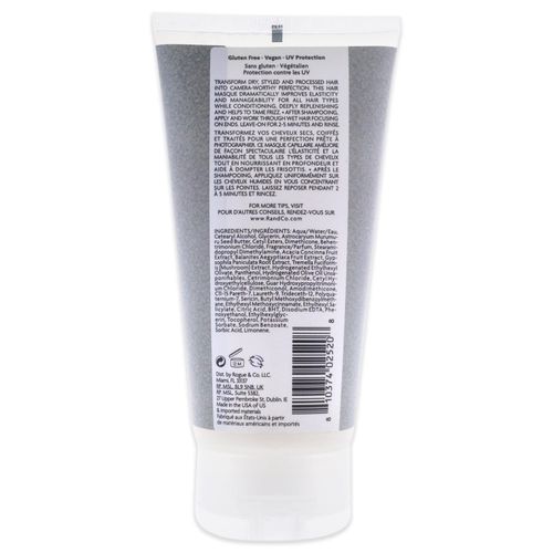 R+Co Television Perfect Hair Masque | Deeply Replenishes + Fights Frizz + Nourishing for All Hair Types | Vegan + Cruelty-Free | 5 Oz