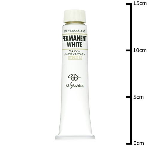 KUSAKABE Study Permanent White Oil Paint, 279, 1.7 fl oz (50 ml) (No. 10)