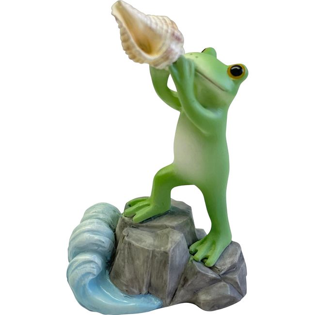 copo summer clam blowing frog