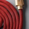 mcdodo Smart LED Auto Disconnect Nylon Braided Sync Charge USB Data 4FT/1.2M Cable Compatible iPhone/iPad Pro/Air,iPad Mini,iPod (Red 4FT)