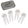Azeeda 'Lizard' Golf Divot Tool/Repair Fork Gift Set (GO00069068)