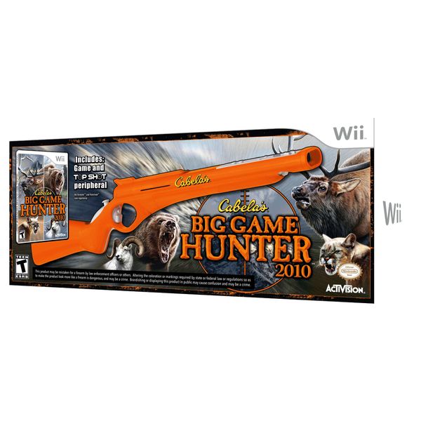 Cabela's Big Game Hunter 2010 with Gun Bundle (Renewed)