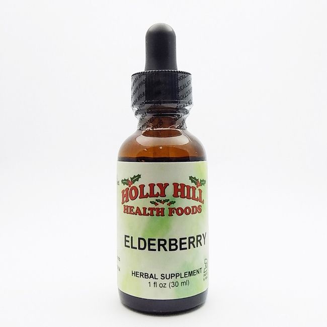 Holly Hill Health Foods, Elderberry, 1 Ounce