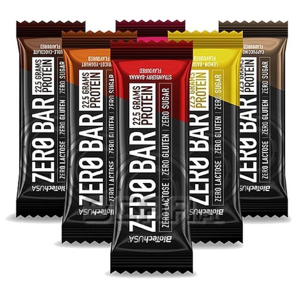 Biotech USA Zero BAR Protein Bar with High Protein No Sugar Lactose & Gluten Fre (Chocolate-Coconut)