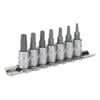 Sealey Sx106 TRX-Ts Security Socket Bit Set 7Pc 1/4Sq Drive