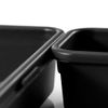 Madesmart 8-Piece Interlocking Bin Pack for Drawer Organization, Plastic Interlocking Junk Drawer Organizer Tray, Granite