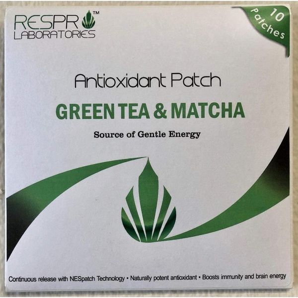 Respro Labs Green Tea (EGCG) & Matcha Natural Patch Consecutive Release 10 Patches, Quantity, See Details