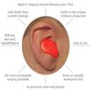 Mack's Shooters Moldable Silicone Putty Ear Plugs, Orange, 3 Pair