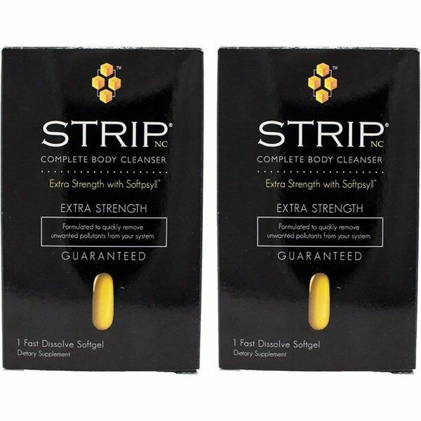 2x Pack STRIP NC Extra Strength  Softgel  with  Softpsyll POWERFUL FAST SHIPPING