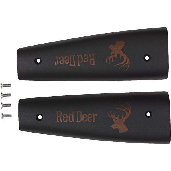 Red Deer Side Wing Black with Logo