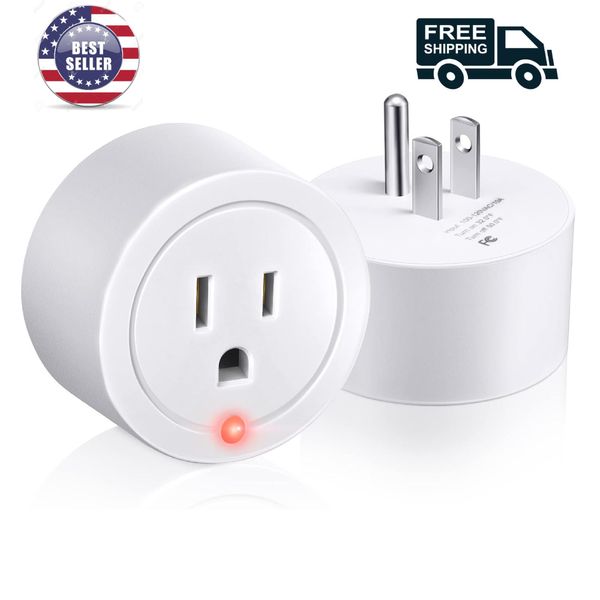 Set of 2 Temperature Controlled Outlet Thermo Cube On at 32-Degrees/Off at