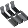 Bike Wall Mount Pedal Hook for E-Bikes, MTB & Road - Bicycle Wall Mount with Sup