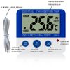 4X Digital Fridge Freezer Thermometer With Temperature Warning Alarm Max Min ℃/℉