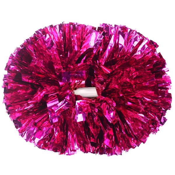 2 Pack Cheerleader Pom Poms Cheerleading Pompoms for Sports Party Dance Team Accessories Cheering Squad Spirit (A-20)