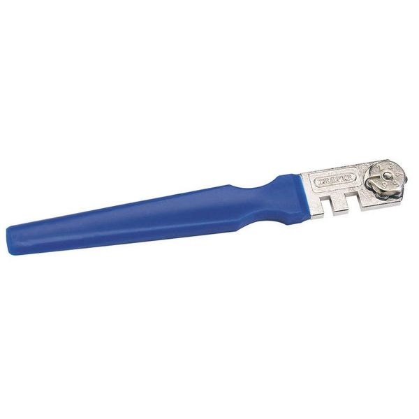 Draper 63781 Wheel Pattern Glass Cutter,Blue,150 mm,Six