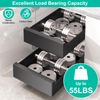 For Kitchen Bathroom Cabinet Pull Out Sliding Shelf Drawer Organizer Under Sink