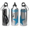 Partisan Newcastle Bottle Trippier 2-Lid Aluminium 600ml Silver