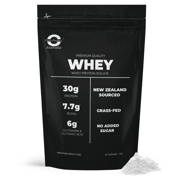 9KG 100% AU WHEY PROTEIN ISOLATE UNFLAVOURED - GRASS-FED  AU   WPI