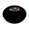 Plumbing Wrench American Flag Pipe Wrenches Pipefitter PopSockets Swappable PopGrip
