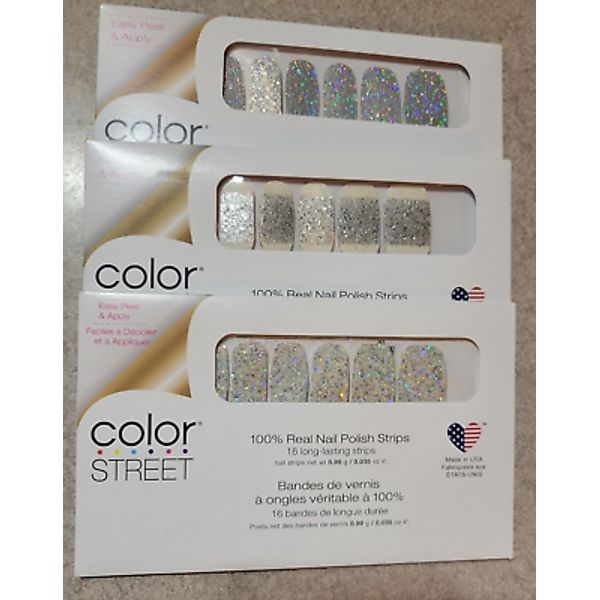 Color Street 100% Real Nail Polish Strips:  Fort Worth It, Shangri-La, etc.