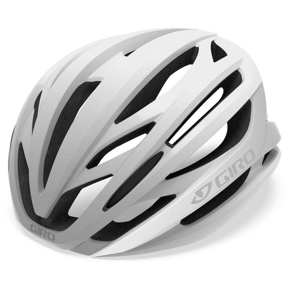 Giro Syntax MIPS Adult Road Cycling Helmet - Matte White/Silver (2022), Large (59-63 cm)