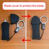 Auyuve Carpentry Scribe Tool, stud finder, scribe tool with cover, Black