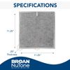 Broan-NuTone BPQTF Non-Ducted Charcoal Replacement Filter for QT20000 Range