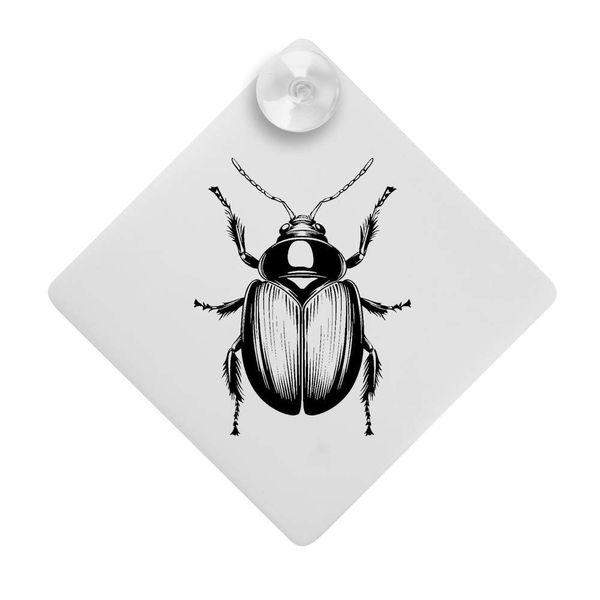 'Single Beetle Bug' Suction Cup Car Window Sign (CG00028483)