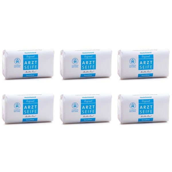 6 x Speick Original Sensitive Doctor's Soap 100 g