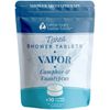 New Vapor Shower Tablets (10 Tabs) Pure Eucalyptus & Camphor