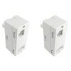 Alida Systems ® - ADSL Microfilter with lead for BT Broadband ADSL Router - 2 Pack