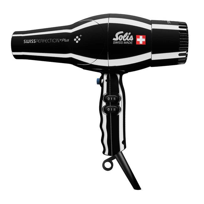 Solis Swiss Perfection Plus Hair Dryer Black ‎SD440PLB Hair Dryer Black ‎SD440PLB