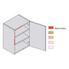 Damper Buffers Soft Quiet Close for Cabinet Door Drawer Gray 10pcs