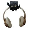 Hand Shaped Headphone Holder - Wall Mounted Headset Stand (Black)