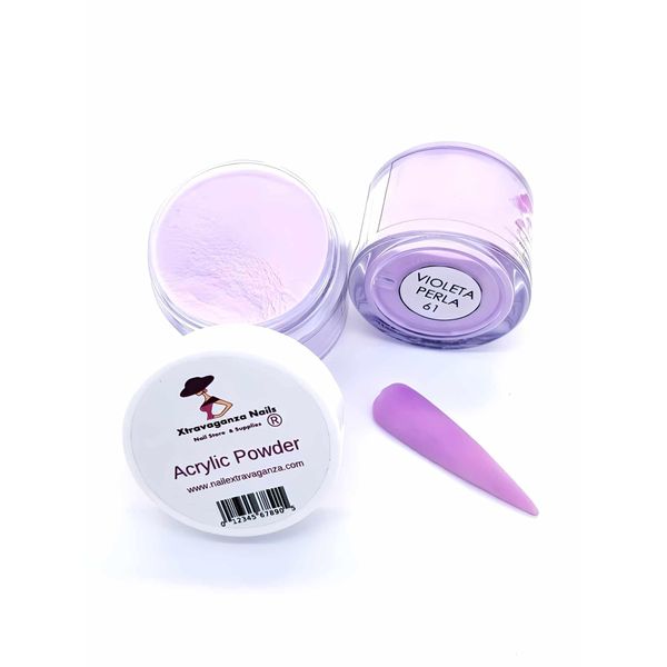 Extravaganza Nails Acrylic Polymer Nail powder 1oz jar 061