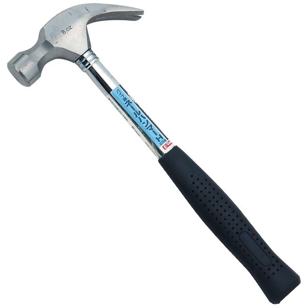 E-Value Pipe Handle Nail Hammer H 8.1 oz (230 g)