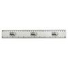 'Baby Loading' 30cm (12 Inch) White Plastic Ruler (RL00090078)