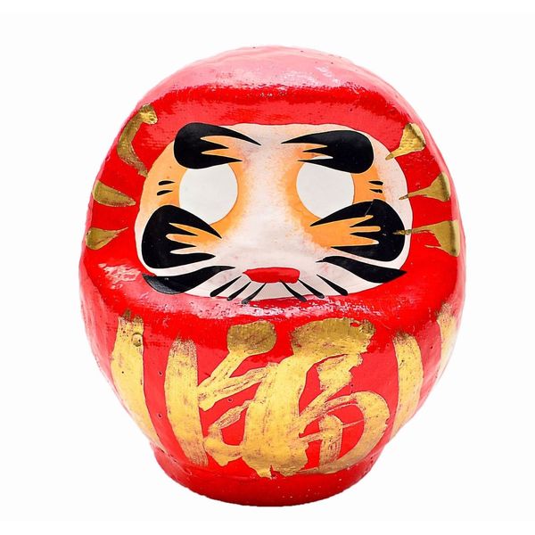 Daruma Doll Paper-Mache 3.75" Tall