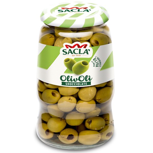 Sakla Green Olive 560g, 1 pc