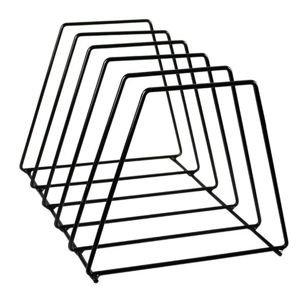 Tabletop Vinyl Disc LP Record Wire Rack Holder