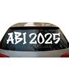 Aufkleber ABI 2025 Abitur Autoaufkleber