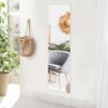 Full Length Mirror Tiles  4PCS Frameless Wall Mirror Set Make Up Mirror Bedroom